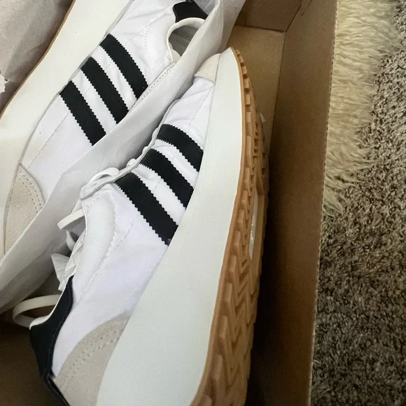 Adidas Originals Country XLG [IF8405] Men Casual Shoes White / Black / Grey - Picture 7 of 10